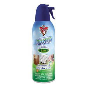 Dust-Off Disposable Compressed Air Duster, 12 oz Can View Product Image