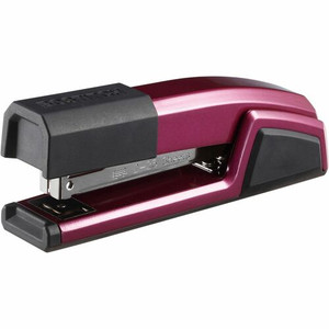 Bostitch Epic Antimicrobial Office Stapler - Staples Upto 25 Sheet - Holds Upto 210 Staple - Full Strip - Magenta - Rubber, Rubber, Metal Product Image 