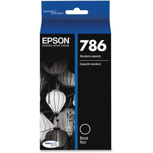 Epson DURABrite Ultra 786 Original Standard Yield Inkjet Ink Cartridge - Black - 1 Each - Inkjet - Standard Yield Product Image 