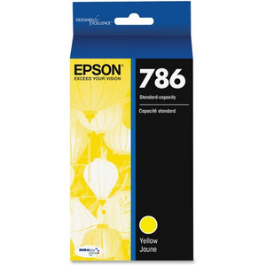 Epson DURABrite Ultra 786 Original Inkjet Ink Cartridge - Yellow - 1 Each - Inkjet Product Image 
