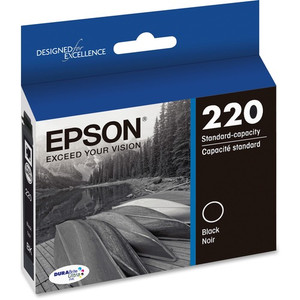 Epson DURABrite Ultra T220120 Original Standard Yield Inkjet Ink Cartridge - Black - 1 Each Product Image 