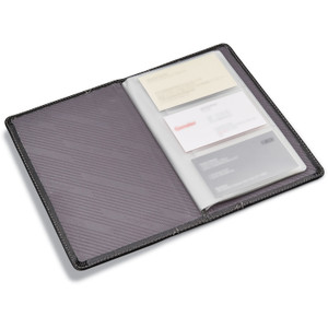 Samsonite Business Card Holder - 8" Height x 0.5" Width x 5" Depth - Black (SML440951041) Product Image 