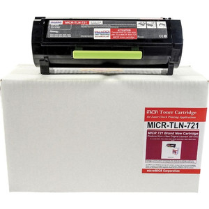 microMICR MICR Laser Toner Cartridge 56F1000 - Black - 1 Each Product Image 