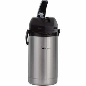 BUNN 3-Liter Lever Action Stainless Steel Airpot - 3.2 quart (3 L) - Stainless Steel Product Image 
