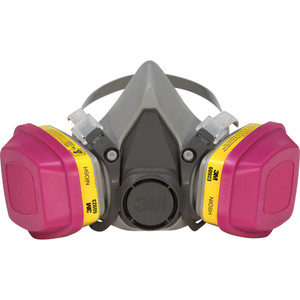 Tekk Protection Multipurpose Respirator - Liquid Protection - Gray - Lightweight (MMM62023HA1C) Product Image 