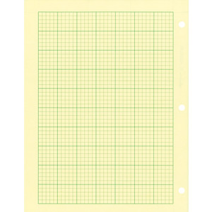 Rediform Computation Pads - Letter - 100 Sheets - Stapled/Glued - Letter - 8 1/2" x 11" Sheet Size (RED42382) Product Image 