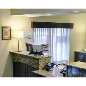 DURABLE Sherpa Desk Extension - Desktop - 10 Panels - Support Letter 8.50" x 11" Media - Expandable - Gray (DBL569810) Product Image 