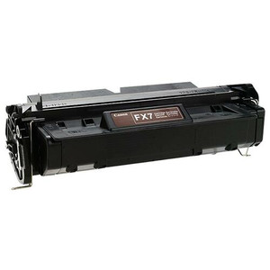 Canon FX-7 Original Laser Toner Cartridge - Black - 1 Each (CNMFX7) Product Image 