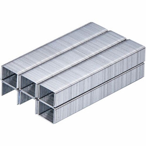 Bostitch 3/8" Heavy Duty Premium Staples - Heavy Duty - 3/8" Leg - 1/2" Crown - Holds 55 Sheet(s) - Chisel Point Product Image 