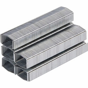 Bostitch PowerCrown Premium Staples - 1/4" Leg - 1/2" Crown - Chisel Point - Silver - High Carbon Steel - (BOSSB810M) Product Image 