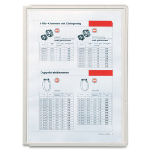 SHERPA Desk Reference System - Support Letter 8.50" x 11" Media - Polypropylene - 12" Height x 9.5" Width (DBL566610) Product Image 