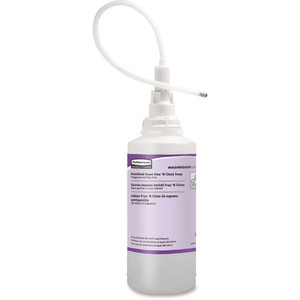 Rubbermaid Commercial One Shot Foam Free 'N Clean Soap - 27.05 fl oz - Hand - Multicolor - pH Balanced, Fragrance-free, Hygienic, Dye-free Product Image 