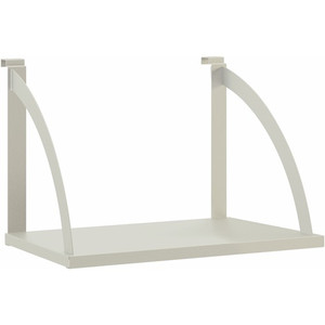 HON Verse HBV-VSH24 Shelf - x 24" Width x 12.8" Depth - Finish: Light Gray - (BSXVSH24GYGY) Product Image 