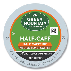 Green Mountain Coffee Half-Caff Coffee K-Cups, 96/Carton (GMT6999CT) View Product Image