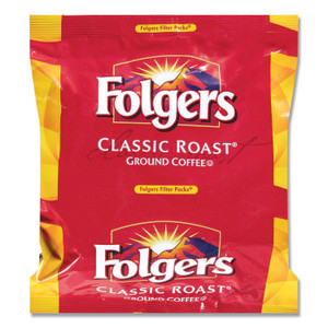 Folgers Coffee Filter Packs, Regular, 1.05 oz Filter Pack, 40/Carton (FOL52320) View Product Image