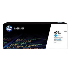 HP 658X (W2001X) Original High Yield Laser Toner Cartridge - Cyan - (HEWW2001X) Product Image 