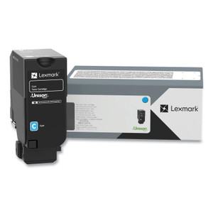 Lexmark Unison Original Standard Yield Laser Toner Cartridge - Cyan - (LEX74C0SCG) Product Image 