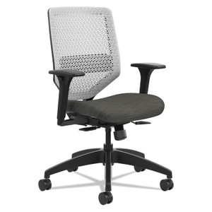 HON Solve Chair - Fabric Seat Material - Titanium Back Color - (HONSVR1AILC10TK) Product Image 