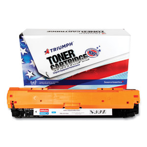 AbilityOne 7510016915757 Remanufactured CE741A (307A) Toner, 7,300 Page-Yield, Cyan Product Image 