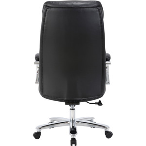 Lorell Big & Tall High-Back Chair - Bonded Leather Seat Material - (LLR67004) Product Image 