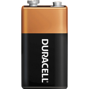 Duracell 9-Volt Coppertop Alkaline Batteries, 4-Packs - For Multipurpose - (DURMN16RT4ZCT) Product Image 