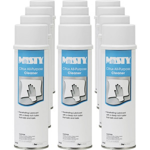 MISTY Citrus All-Purpose Cleaner - For Multipurpose - Aerosol, Foam Spray - 19 fl oz (0.6 quart) - Citrus Scent - Non-flammable, Petroleum Free, Chlorine-free, Organic Product Image 