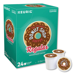 The Original Donut Shop Donut Shop Coffee K-Cups, Regular, 96/Carton (DIE60052101CT) View Product Image