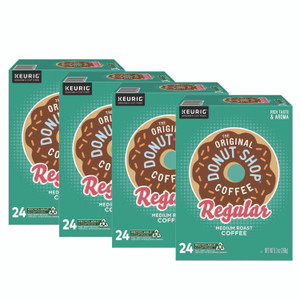 The Original Donut Shop Donut Shop Coffee K-Cups, Regular, 96/Carton View Product Image