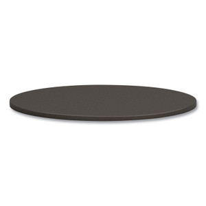 HON Mod HLPLTBL42RND Conference Table Top - 42" Diameter - Finish: Slate Teak - (HONTBL42RNDLS1) Product Image 