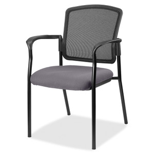 Lorell Stackable Mesh Back Guest Chair Product Image 