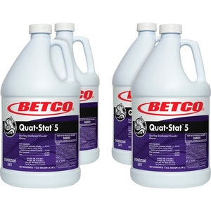 Betco Quat-Stat 5 Disinfectant Gallon - Concentrate - (BET3410400CT) Product Image 