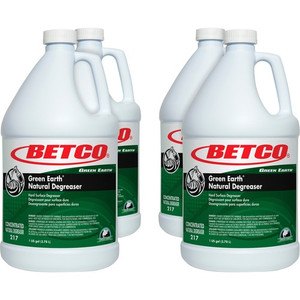 Betco Green Earth Natural Degreaser - Concentrate - 128 fl oz (4 quart) - Bio-based, Phosphate-free - Dark Green - (BET2170400CT) Product Image 