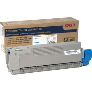 Oki Original LED Toner Cartridge - Cyan - (OKI46507503) Product Image 