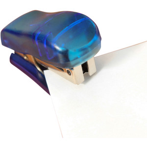 Baumgartens Mini Stapler Mini Assorted Colors - Holds Upto 65 Staple - (BAU26510) Product Image 