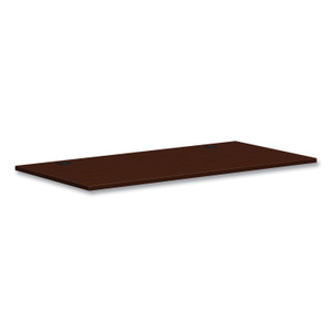 HON Mod Worksurface | Rectangular | 60"W | Traditional Mahogany Finish - 1" Height x 60" Width x 30" Depth - (HONPLRW6030LT1) Product Image 