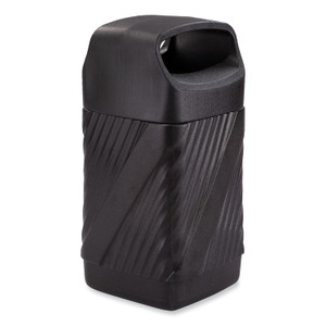 Safco Twist Waste Receptacle - 32 gal Capacity - (SAF9371BL) Product Image 