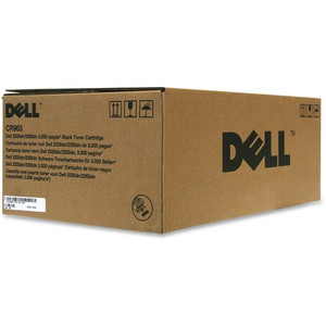 Dell Original Standard Yield Laser Toner Cartridge - Black - (DLLCR963) Product Image 