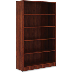 Lorell Laminate Bookcase - x 0.8" Thickness Shelf, 60" Height x 36" Width x 12" Depth - (LLR99788) Product Image 
