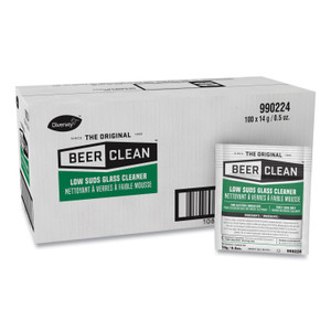 Diversey Beer Clean Glass Cleaner, Powder, 0.5 oz Packet, 100/Carton DVO990224 (DVO990224) View Product Image