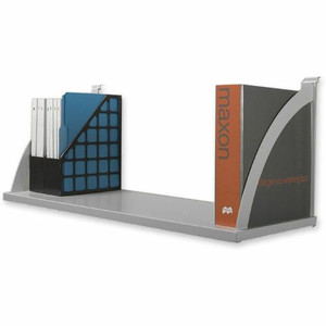 HON Verse HBV-VSH48 Shelf - x 48" Width x 12.8" Depth - Finish: Light Gray - Durable - For Workstation, Book, Binder, Office Product Image 