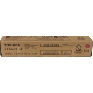 Toshiba Original High Yield Laser Toner Cartridge - Magenta - (TOSTFC505UM) Product Image 