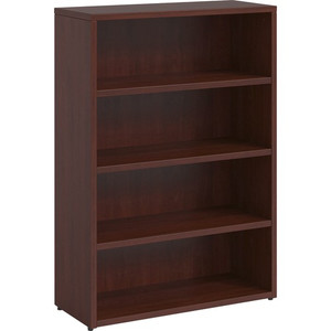 Lorell Prominence 2.0 Bookcase - 48" Height x 34" Width x 12" Depth, x 1" Thickness Top - (LLRPBK3448MY) Product Image 