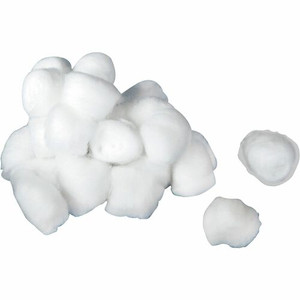 Medline Nonsterile Cotton Balls - Medium - 100% Cotton - White Product Image 