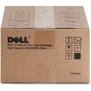 Dell Original High Yield Laser Toner Cartridge - Magenta - 1 Each - (DLLRF013) Product Image 
