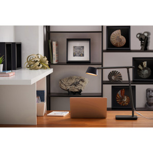 BLACK+DECKER Verve Adjustable LED Desk Lamp - LED Bulb - (BOS2200QISMBK) Product Image 