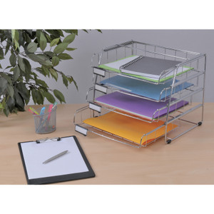Alba Letter Tray - 4 Tier(s) - (ABACOR4I) Product Image 