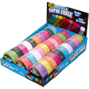 Crayola Outdoor Super Chalk - Assorted - (CYO511668) Product Image 