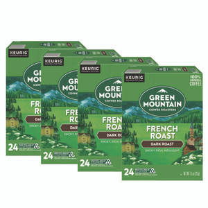 Green Mountain Coffee French Roast Coffee K-Cups, 96/Carton GMT6694CT View Product Image