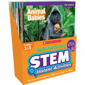 Scholastic SuperScience STEM Instant Activities Printed Book - (SHS1338099000) Product Image 