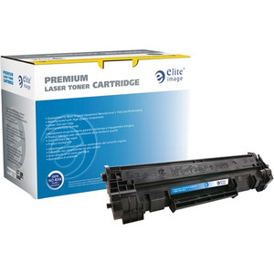 Elite Image Remanufactured Standard Yield Laser Toner Cartridge 48A - Black - 1 Each Product Image 